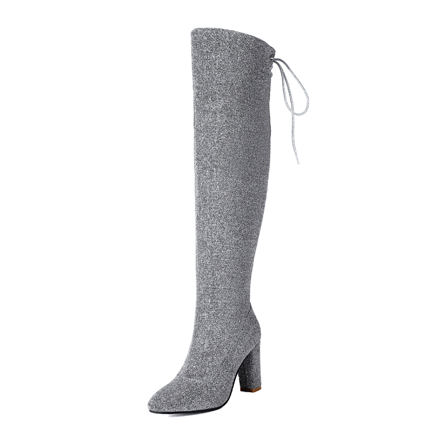 Over-the-knee Nightclub Knight 40-47 Large Size Boots - Evans creations LLC
