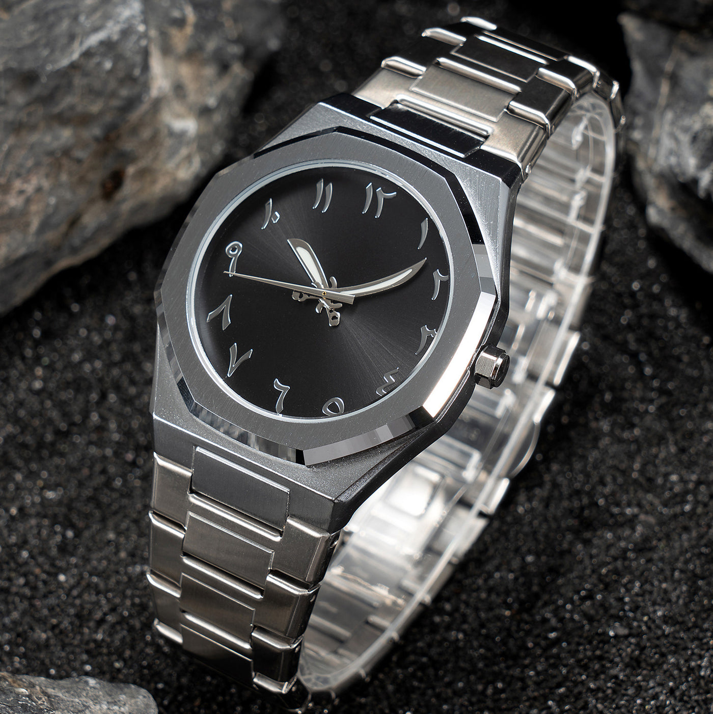 Business Casual Men's Watch Steel Belt Quartz Watch - Evans creations LLC