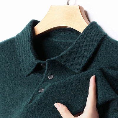 Winter Wool Lapel Long Sleeve Men - Evans creations LLC