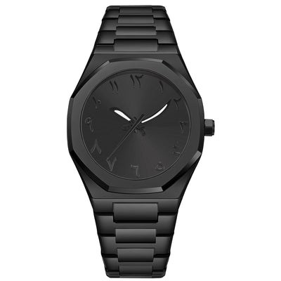 Business Casual Men's Watch Steel Belt Quartz Watch - Evans creations LLC