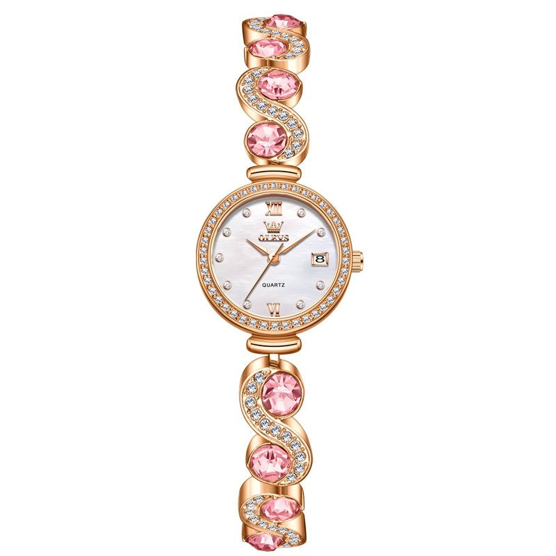 Women's High-grade Fritillary-face Quartz Watch - Evans creations LLC