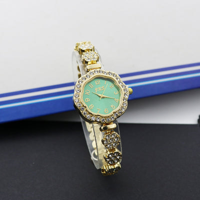 Special Interest Light Luxury Temperament And Fully-jewelled Square Fashion Watch - Evans creations LLC