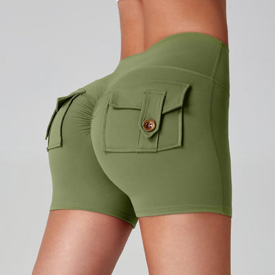 Naked Women Feeling High Elastic Running Quick-drying Pants - Evans creations LLC