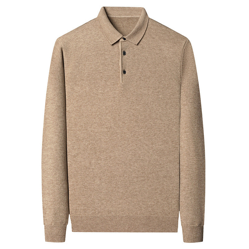 Winter Wool Lapel Long Sleeve Men - Evans creations LLC