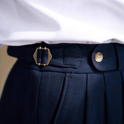 British Men Business Casual Pants - Evans creations LLC