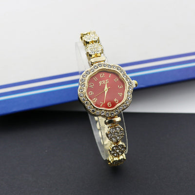 Special Interest Light Luxury Temperament And Fully-jewelled Square Fashion Watch - Evans creations LLC