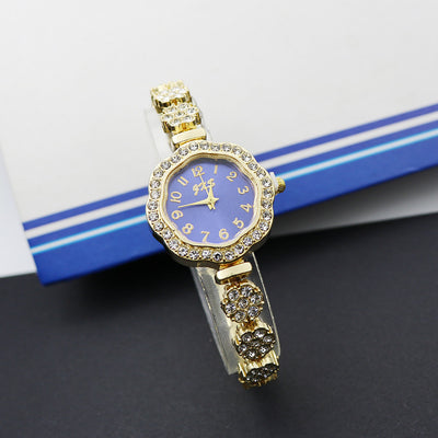 Special Interest Light Luxury Temperament And Fully-jewelled Square Fashion Watch - Evans creations LLC