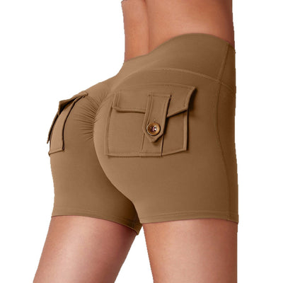 Naked Women Feeling High Elastic Running Quick-drying Pants - Evans creations LLC